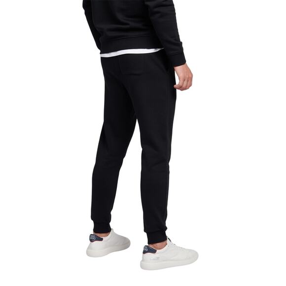 U.S. Polo Assn. Mens Medium Black Fleece Jogger Pants Drawstring Lounge I24-20 - Picture 2 of 8